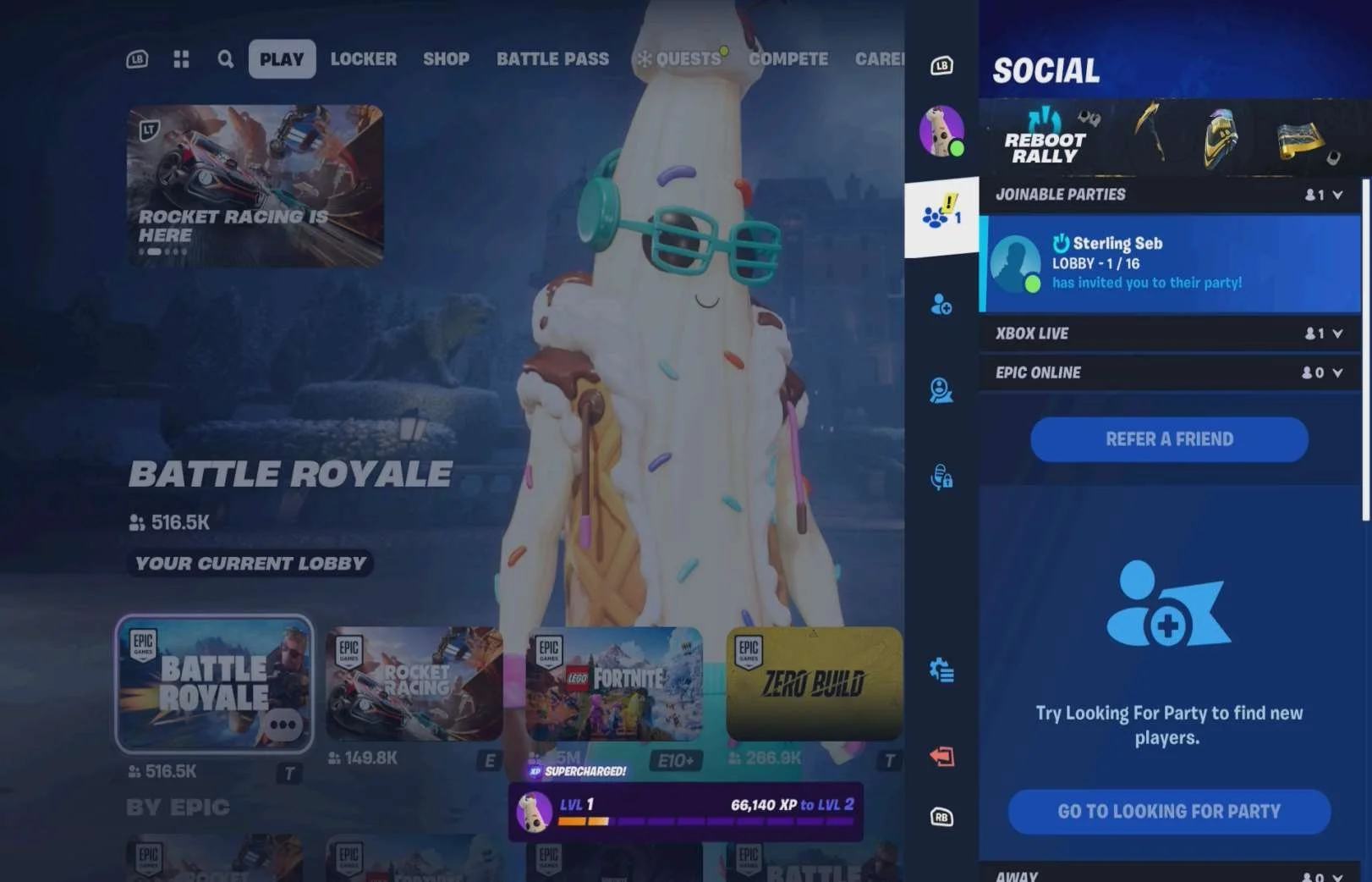 Social Features research screenshot