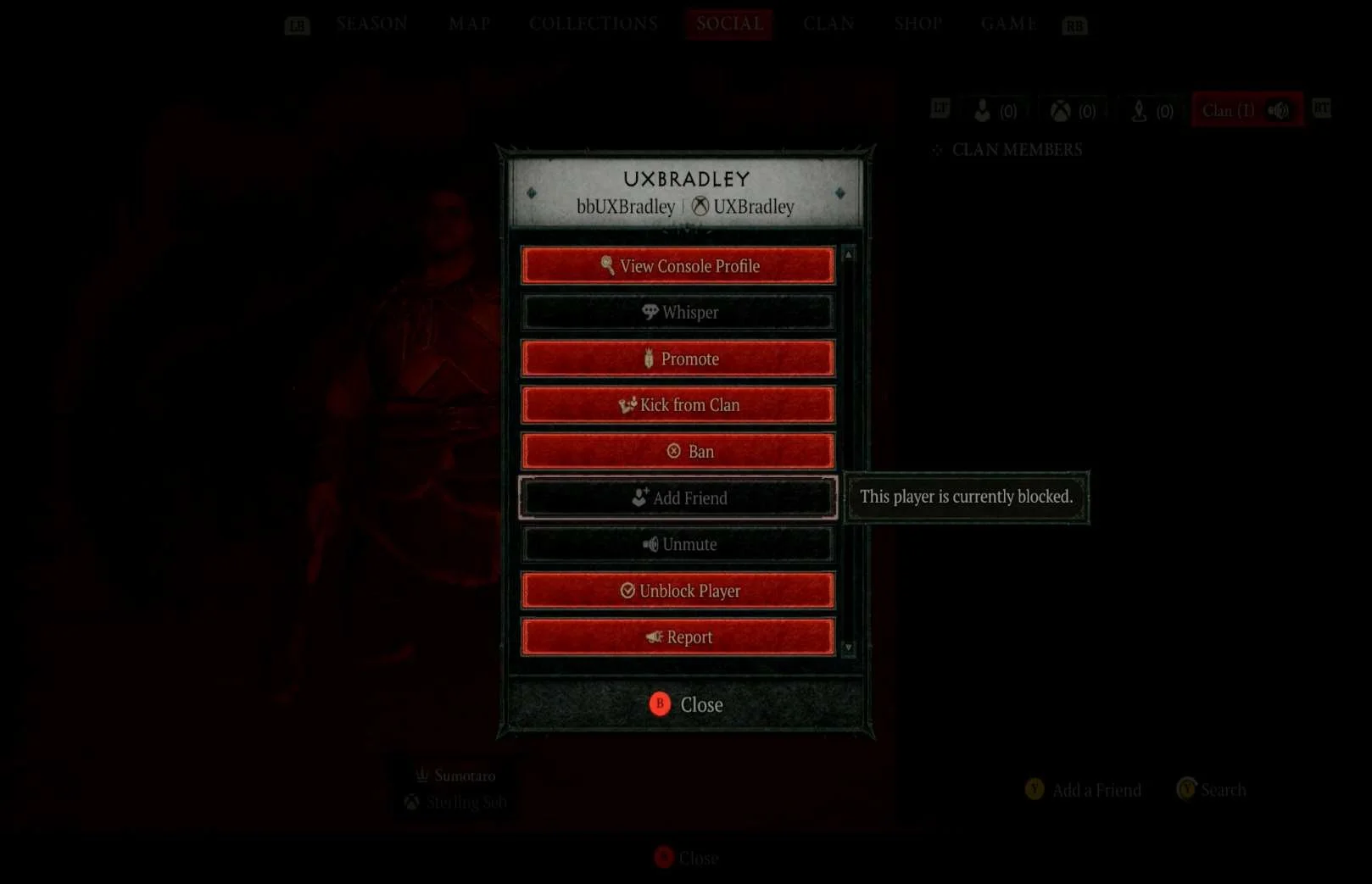 Social Features research screenshot