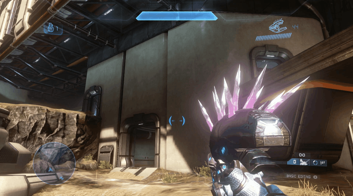 Halo 4 Xbox 360 Needler zoom
