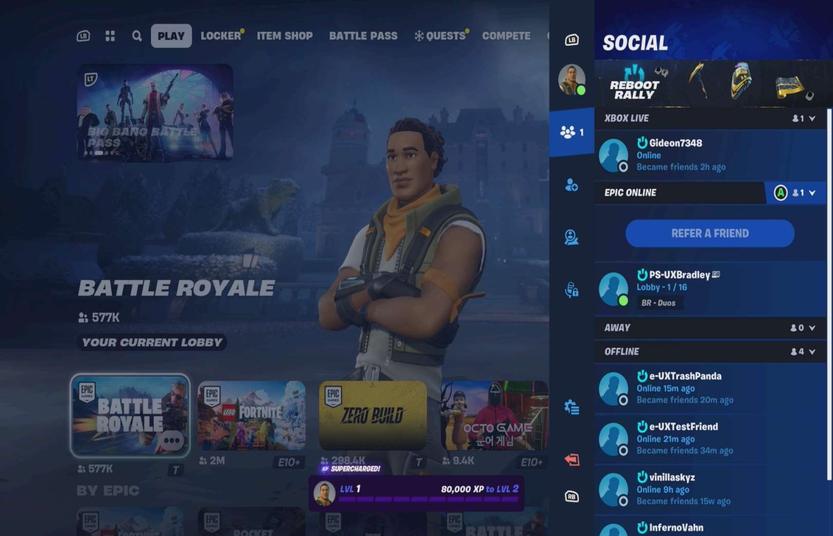Social Features research screenshot
