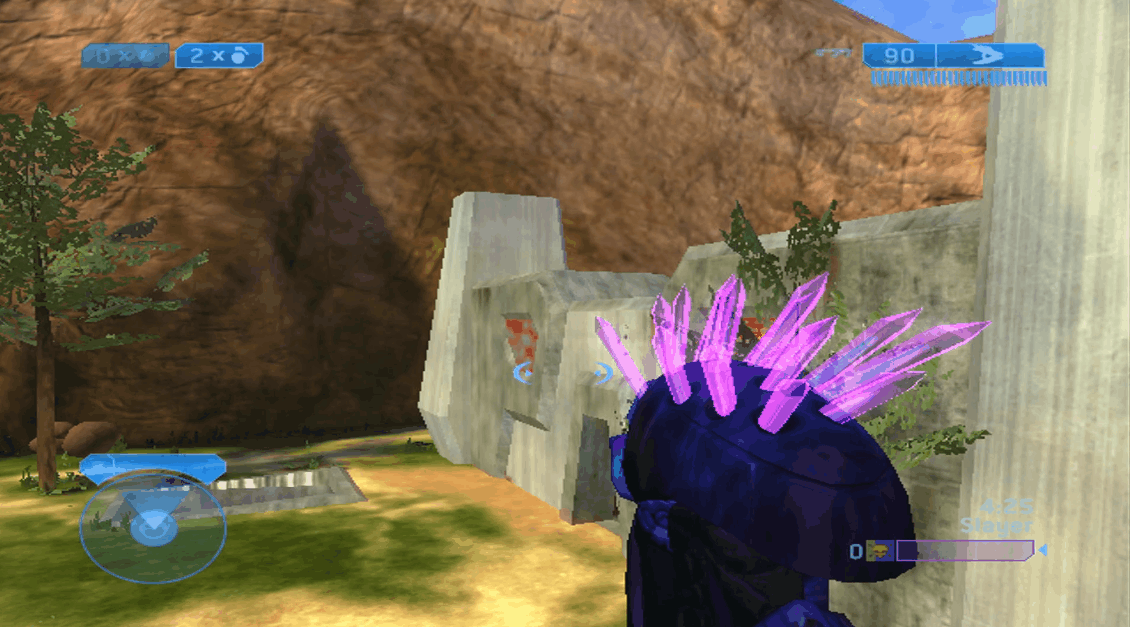 Halo 2 Xbox 360 Needler zoom