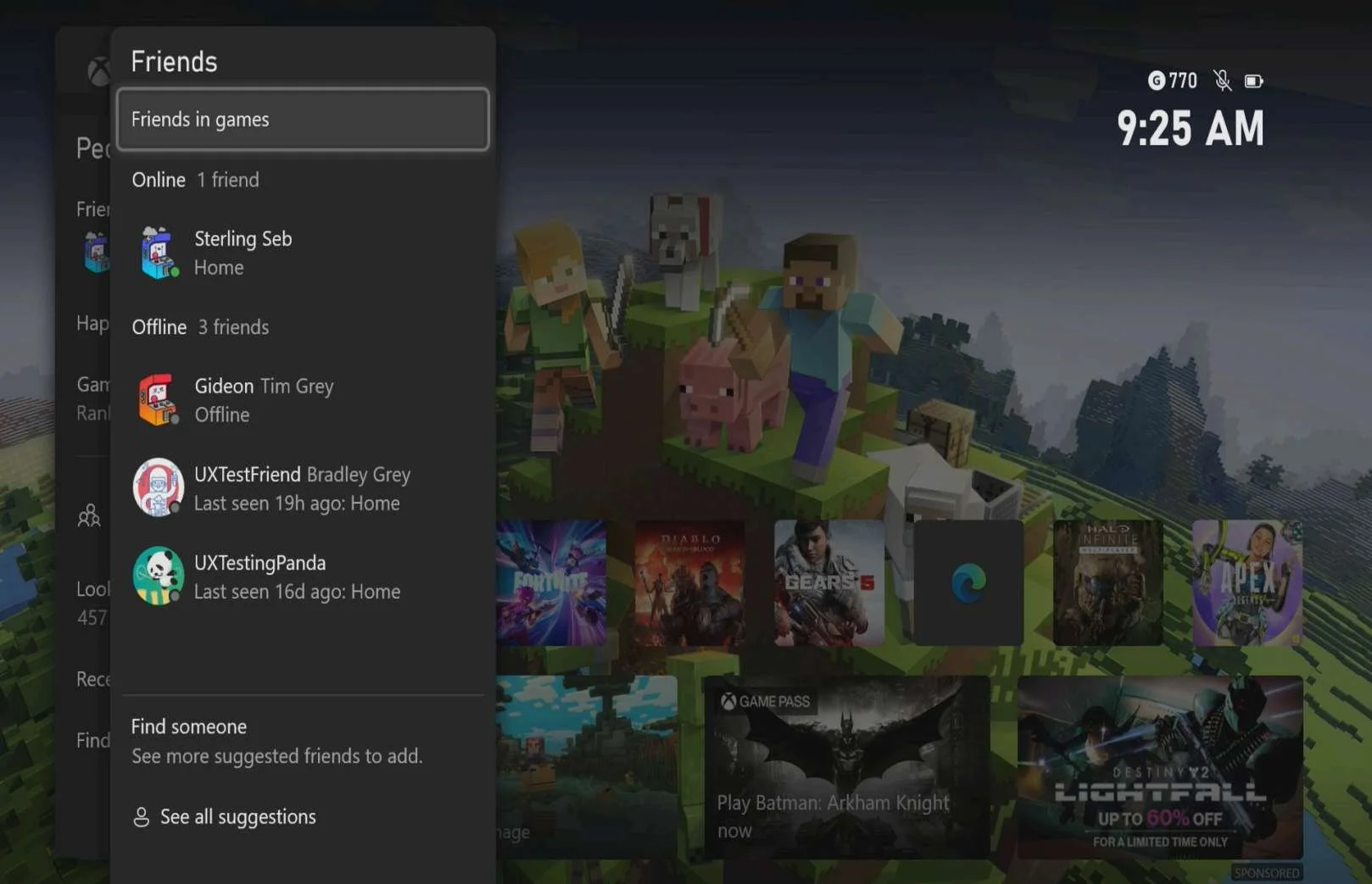 Social Features research screenshot