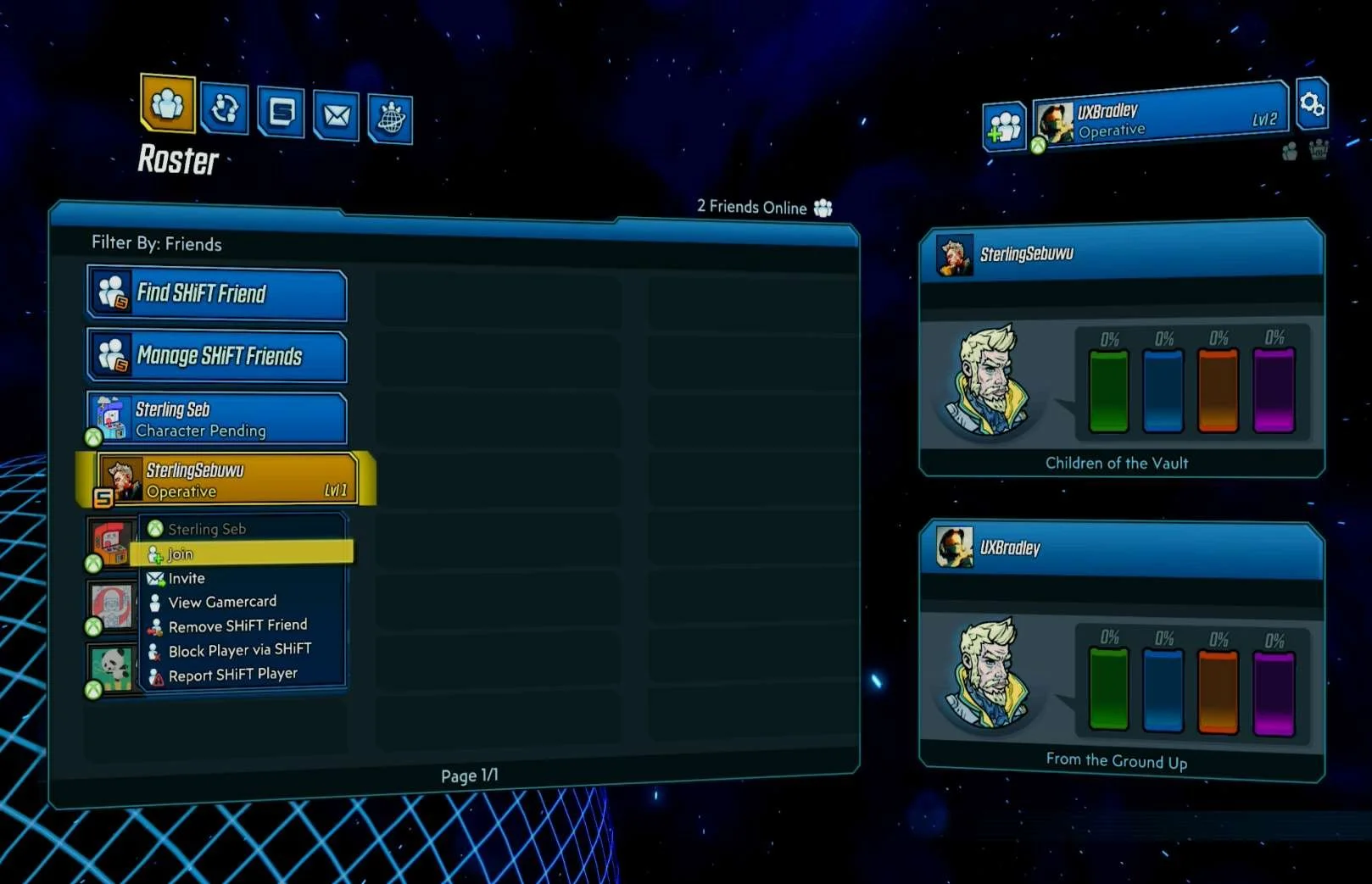 Social Features research screenshot