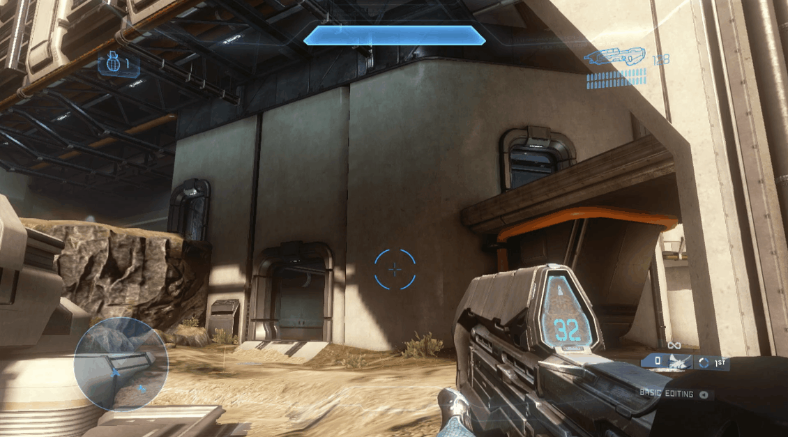 Halo 4 Xbox 360 Assault Rifle zoom