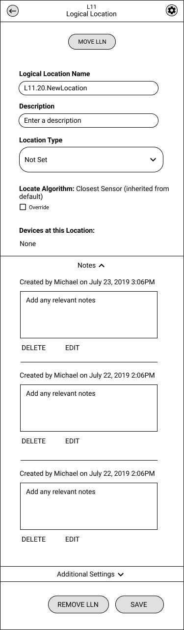 Admin App wireframe 88