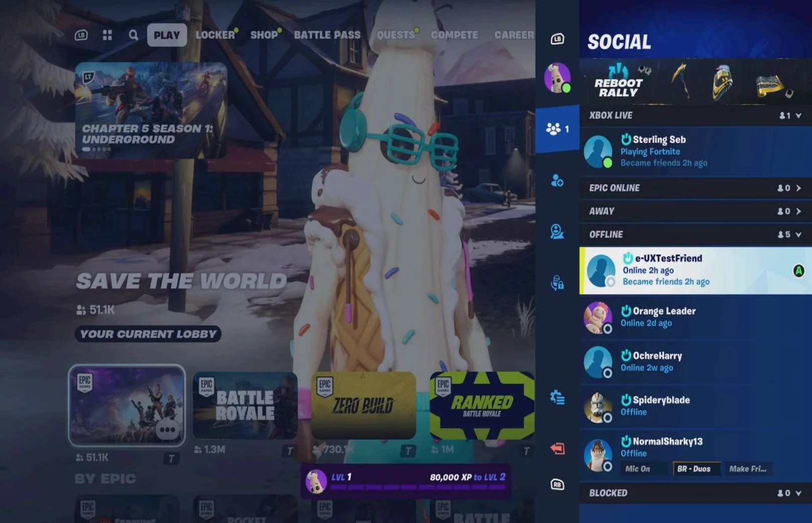 Social Features research screenshot