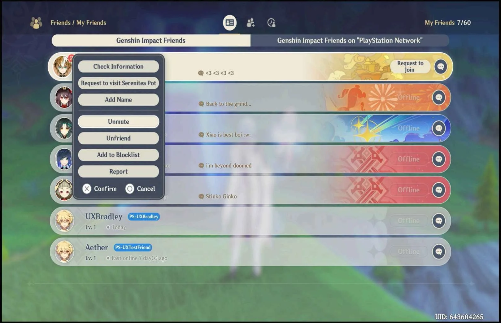 Social Features research screenshot