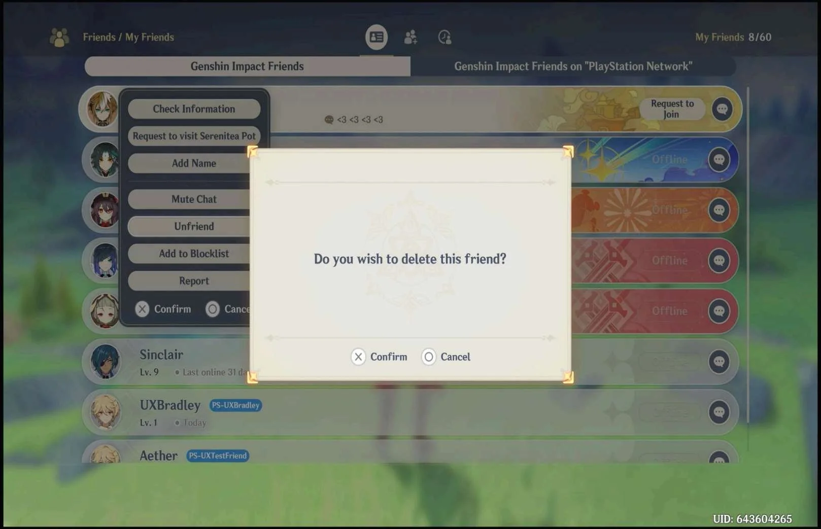 Social Features research screenshot