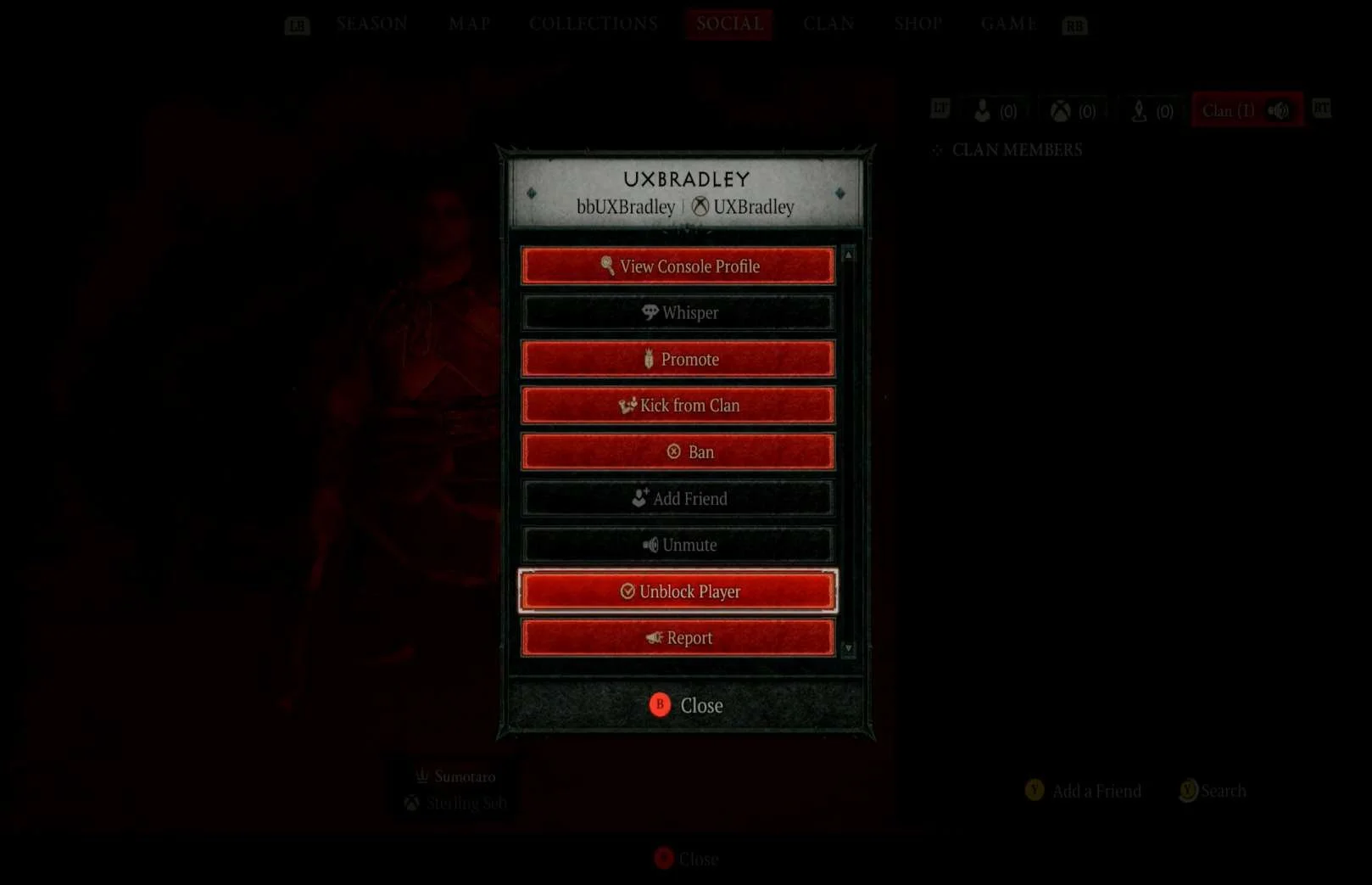 Social Features research screenshot
