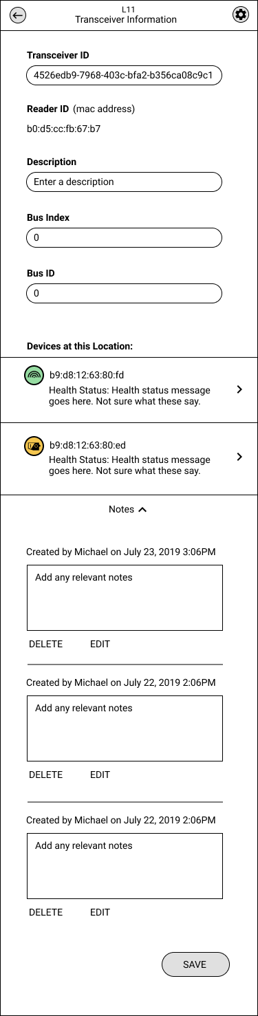 Admin App wireframe 90