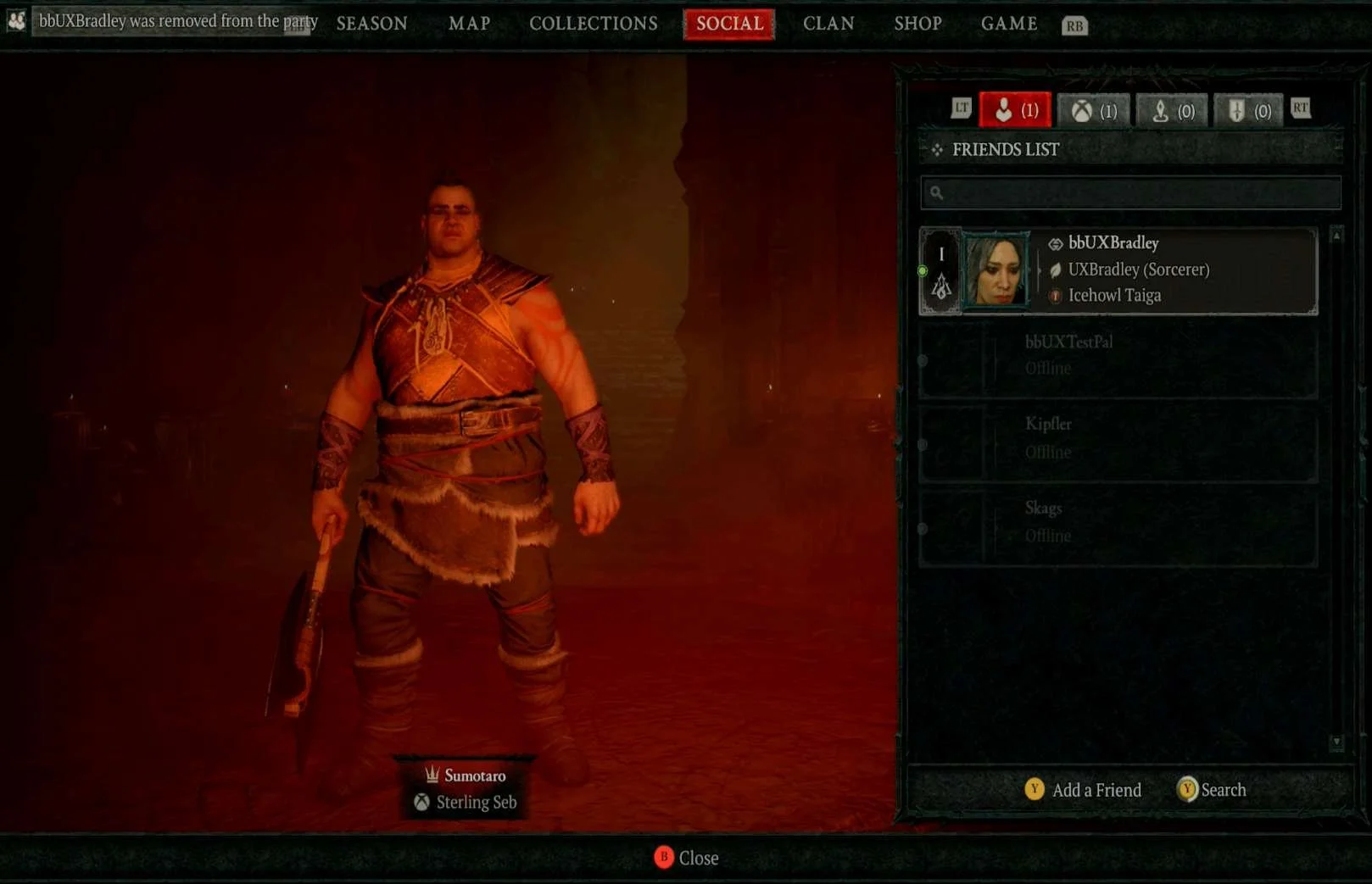Social Features research screenshot