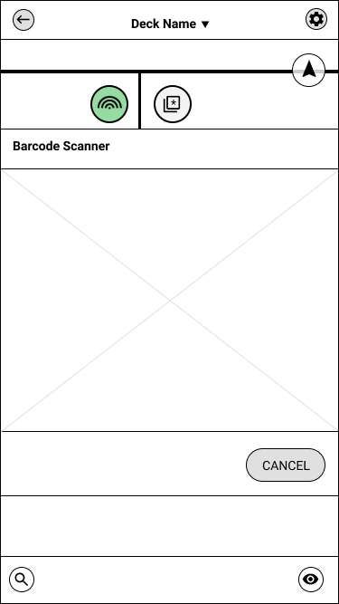 Admin App wireframe 101
