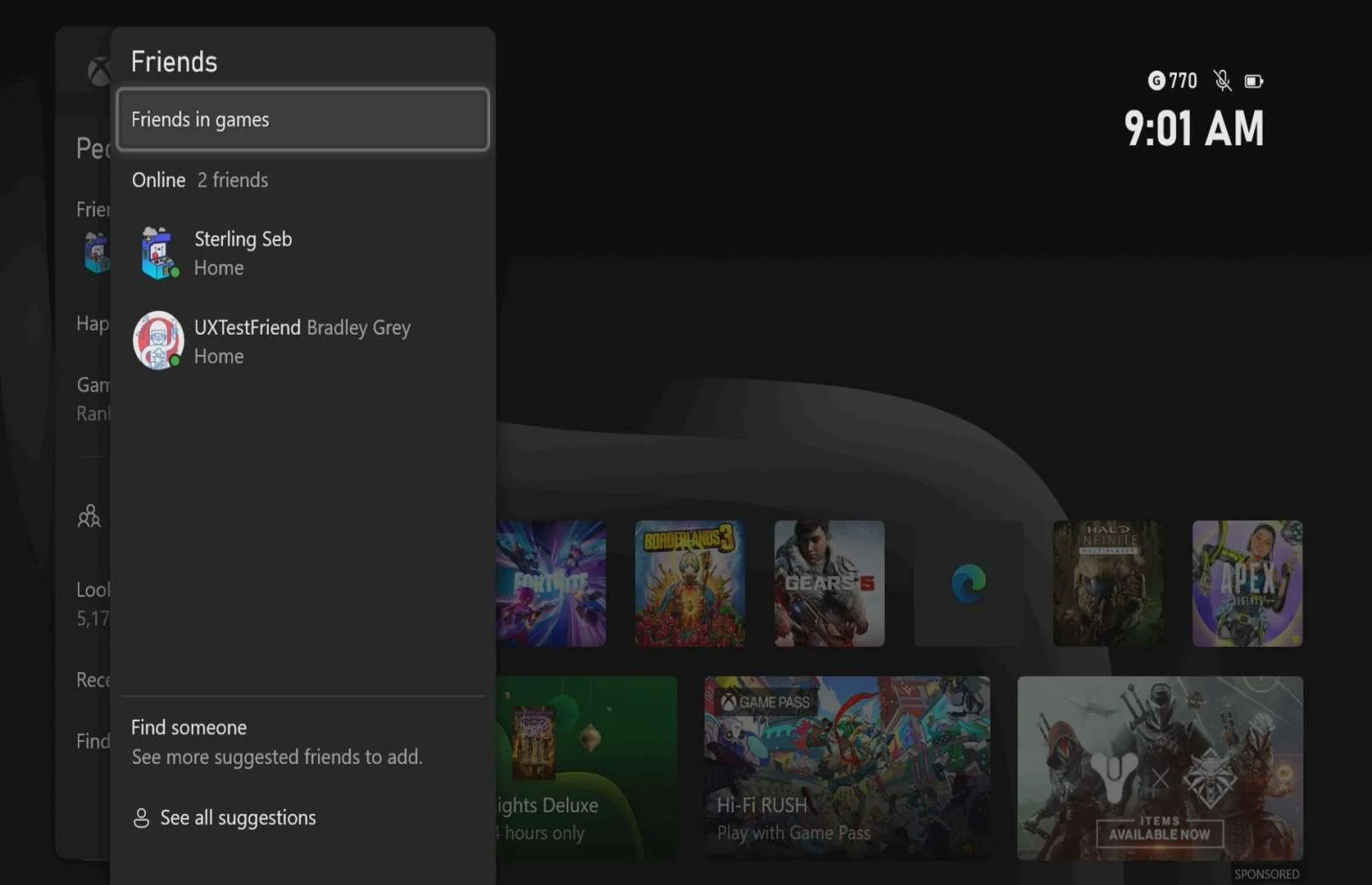 Social Features research screenshot