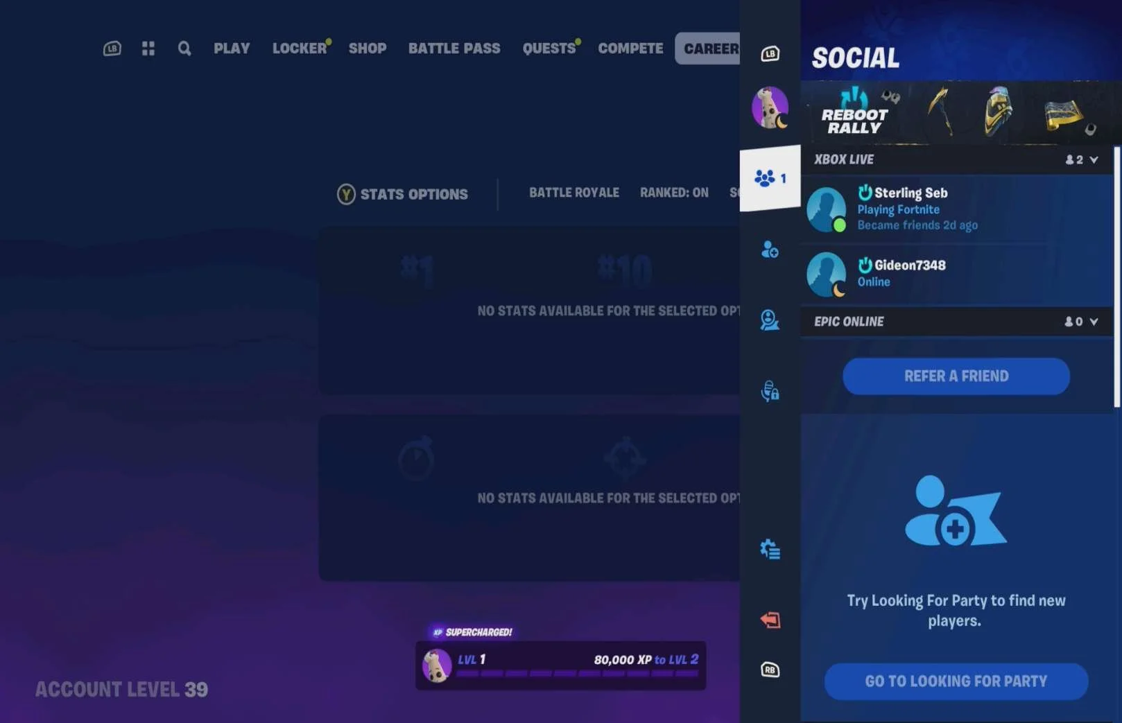 Social Features research screenshot