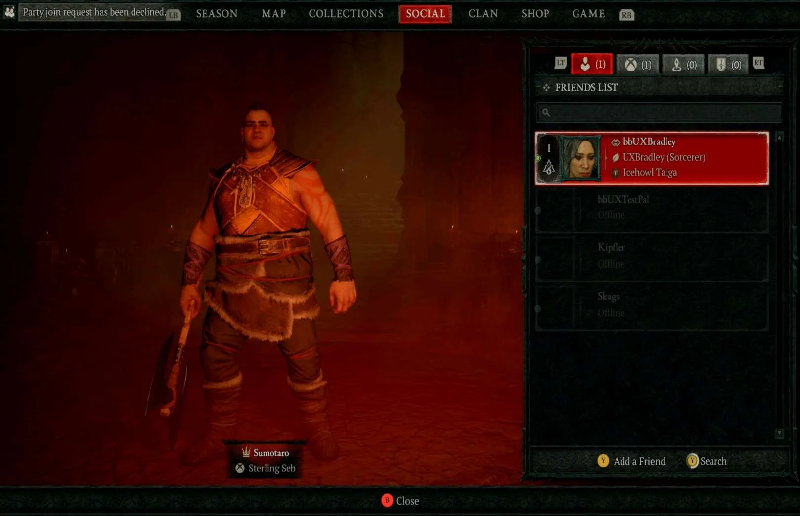 Social Features research screenshot