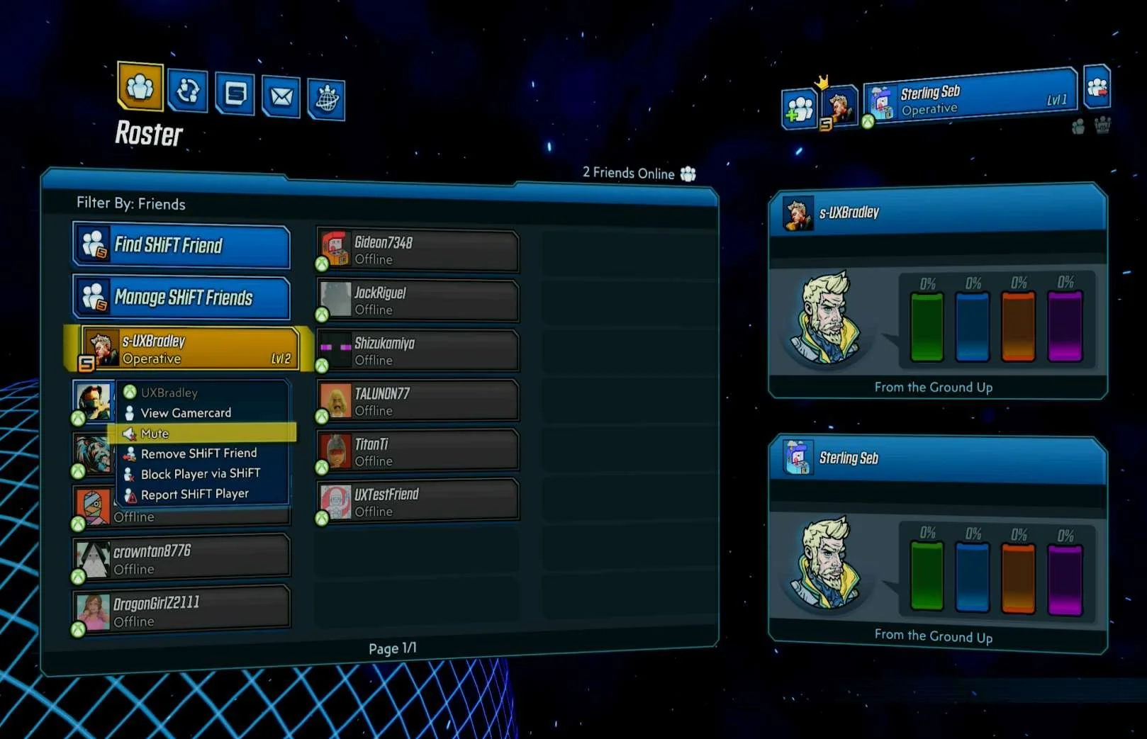 Social Features research screenshot