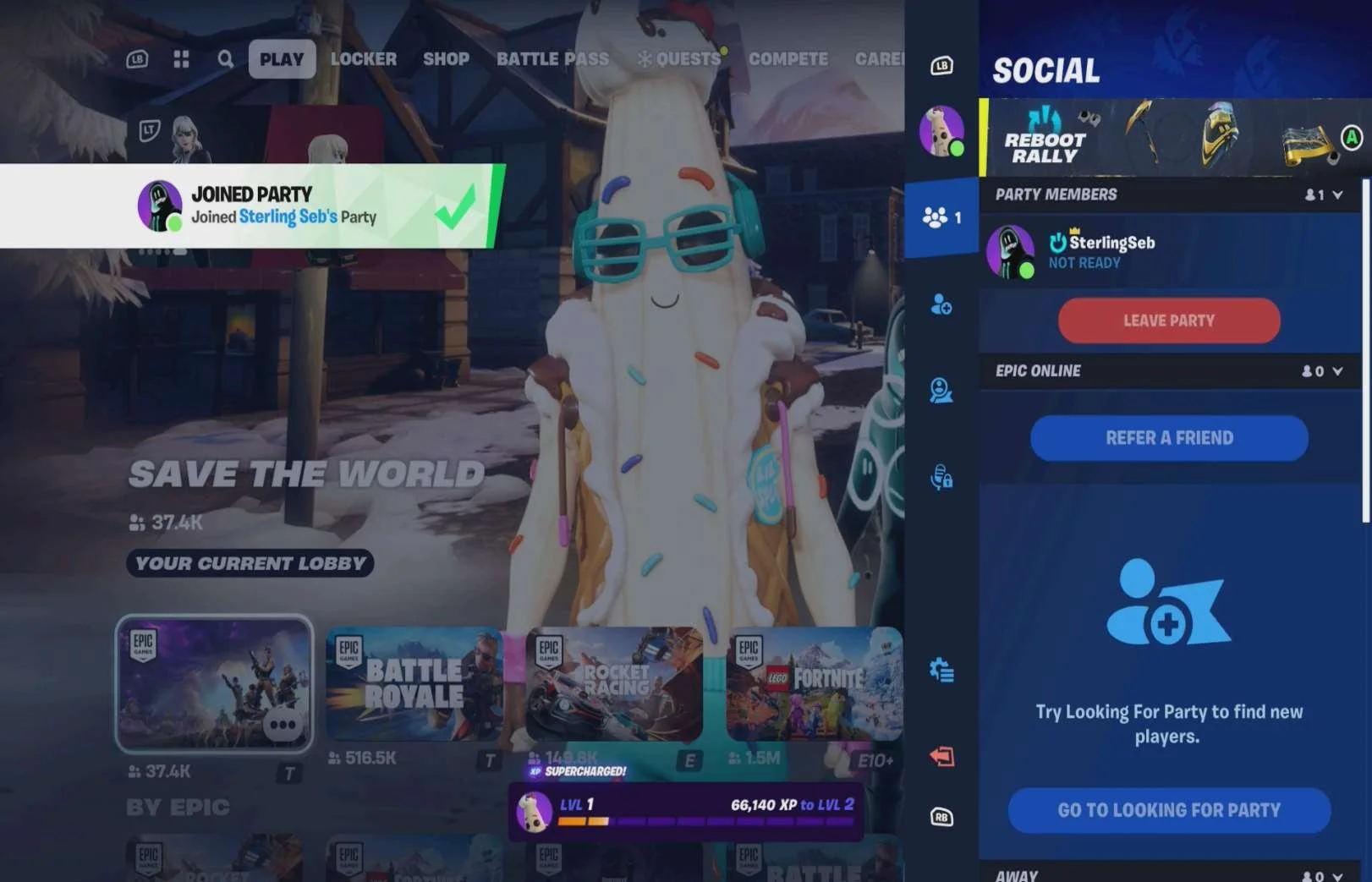 Social Features research screenshot