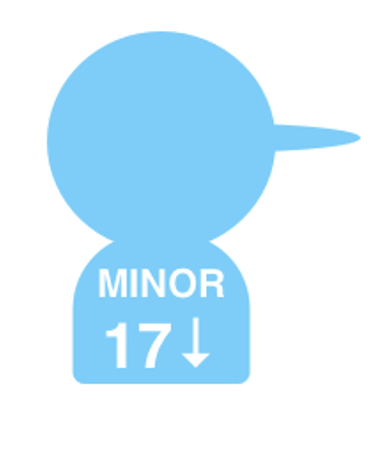 Minor user icon
