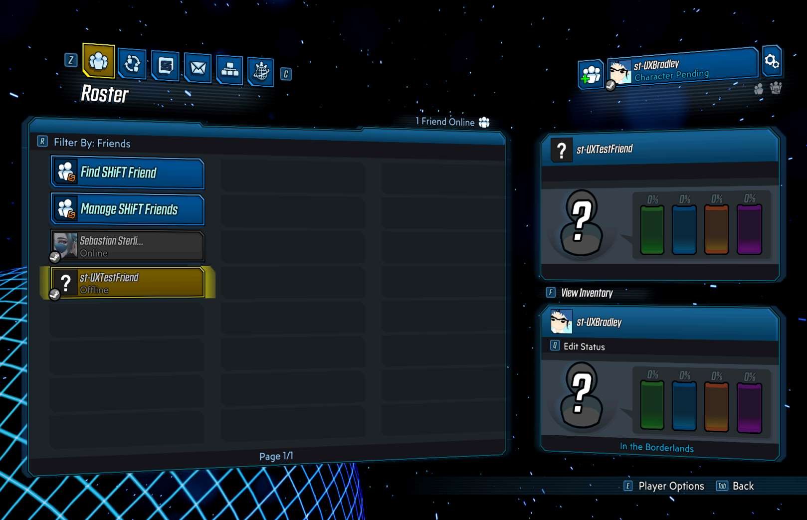 Social Features research screenshot