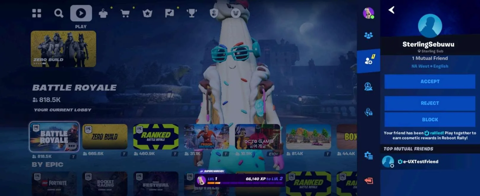 Social Features research screenshot