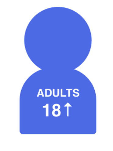 Adult approver icon