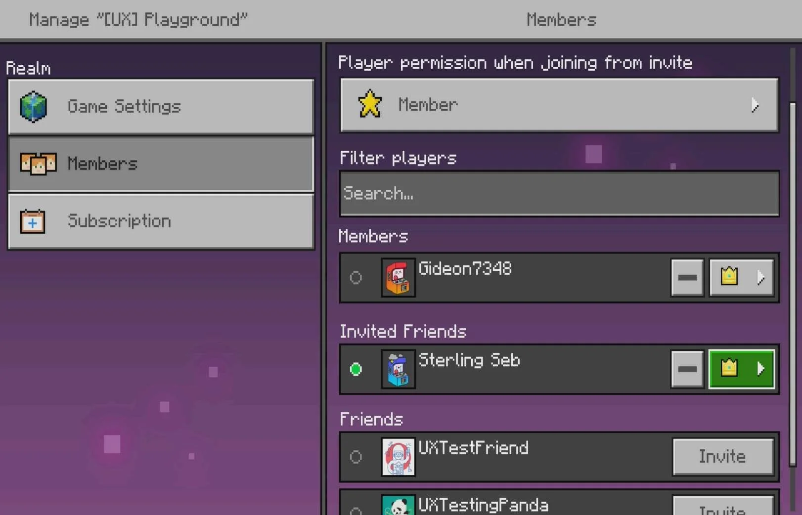 Social Features research screenshot