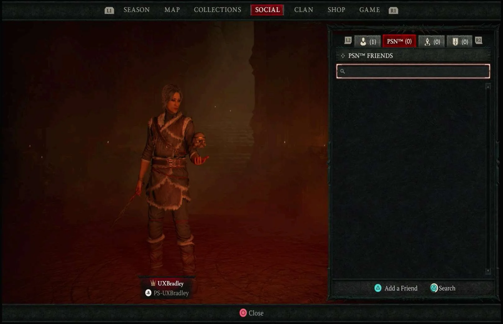 Social Features research screenshot