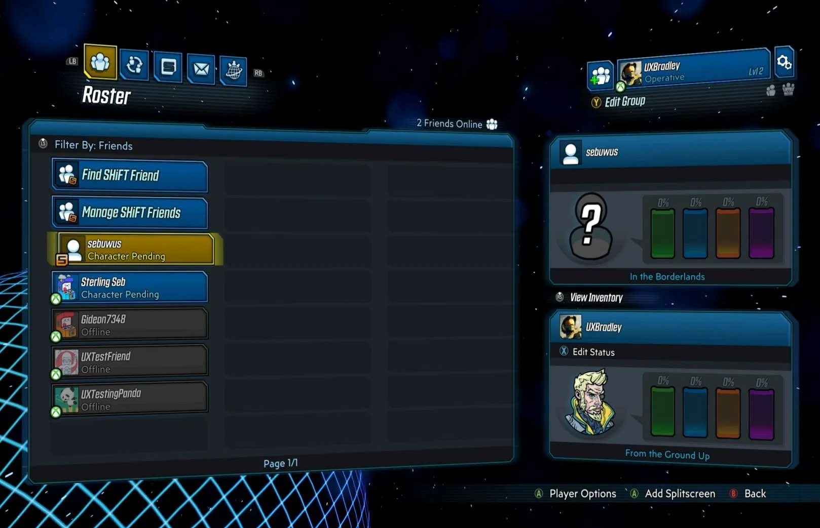 Social Features research screenshot