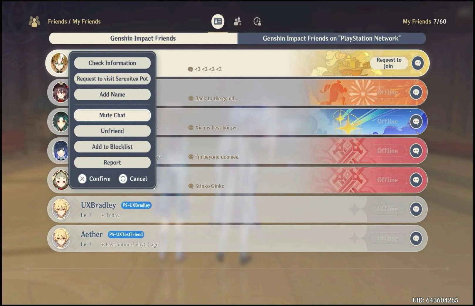 Social Features research screenshot