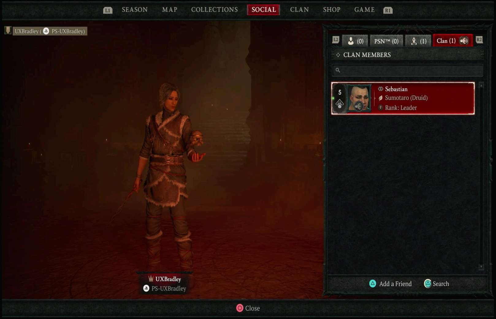 Social Features research screenshot