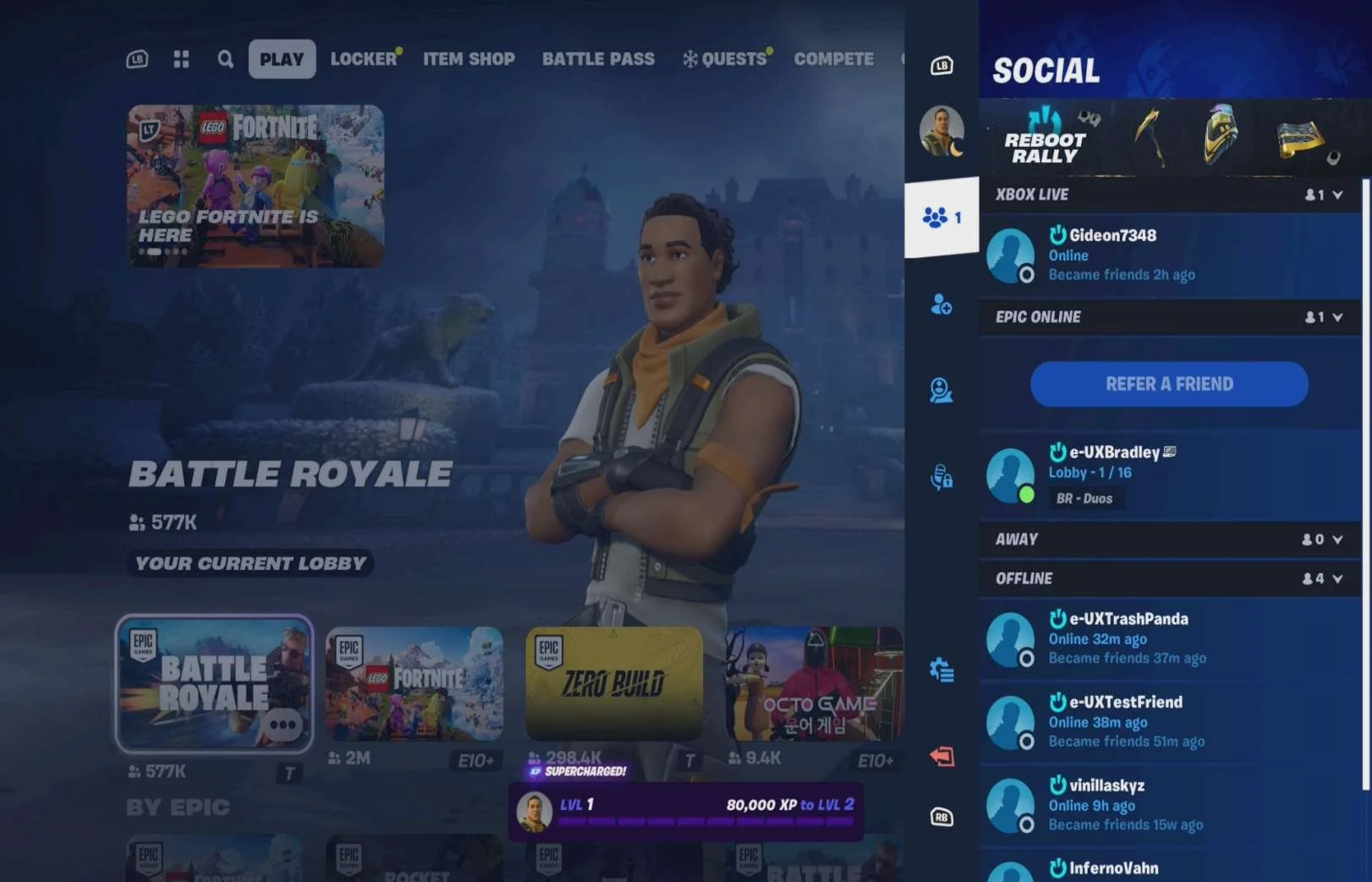 Social Features research screenshot