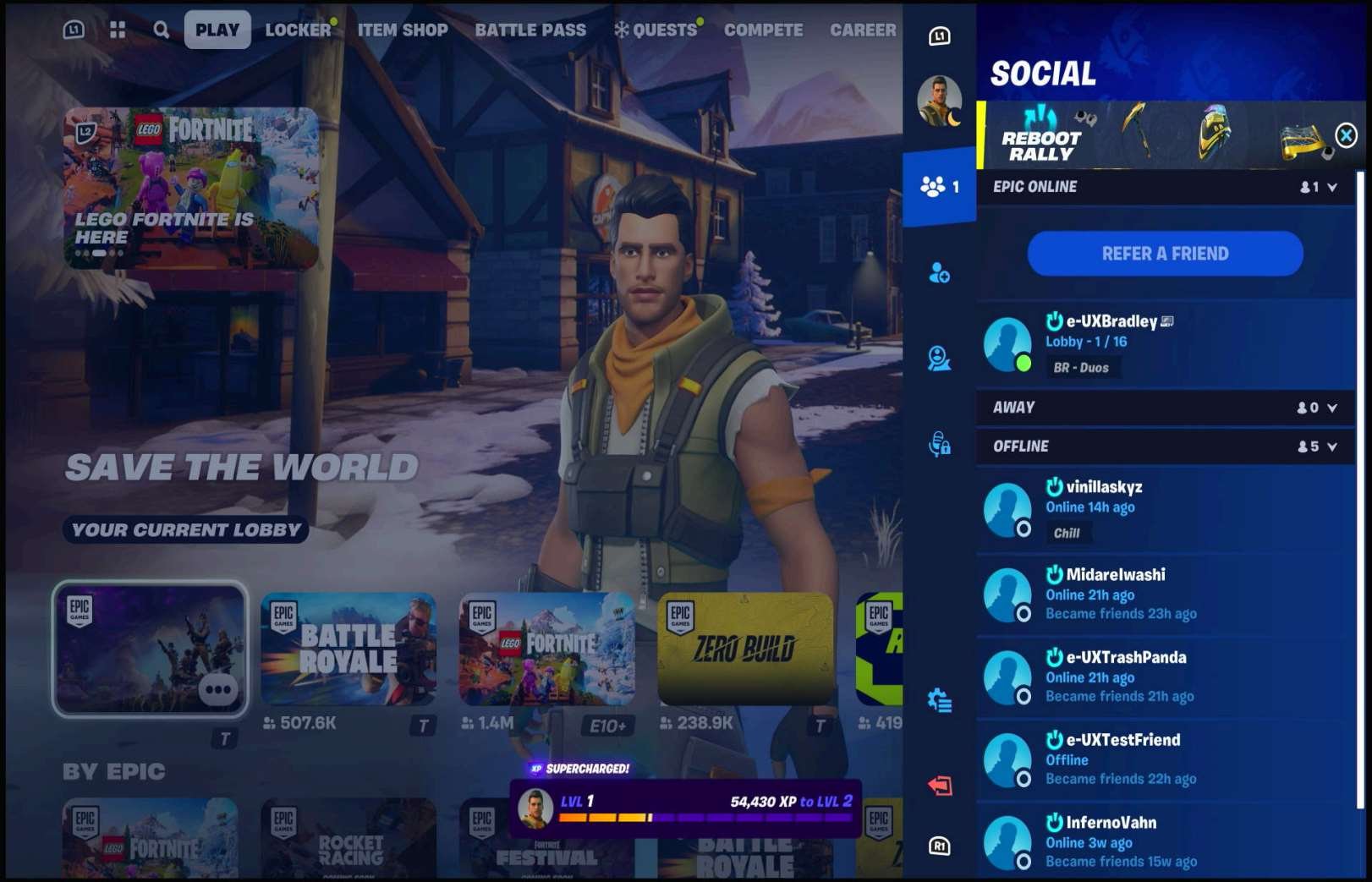 Social Features research screenshot