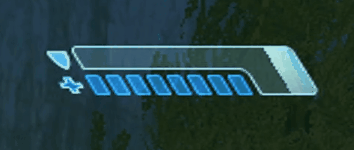 Halo CE shield depleted and health taking damage