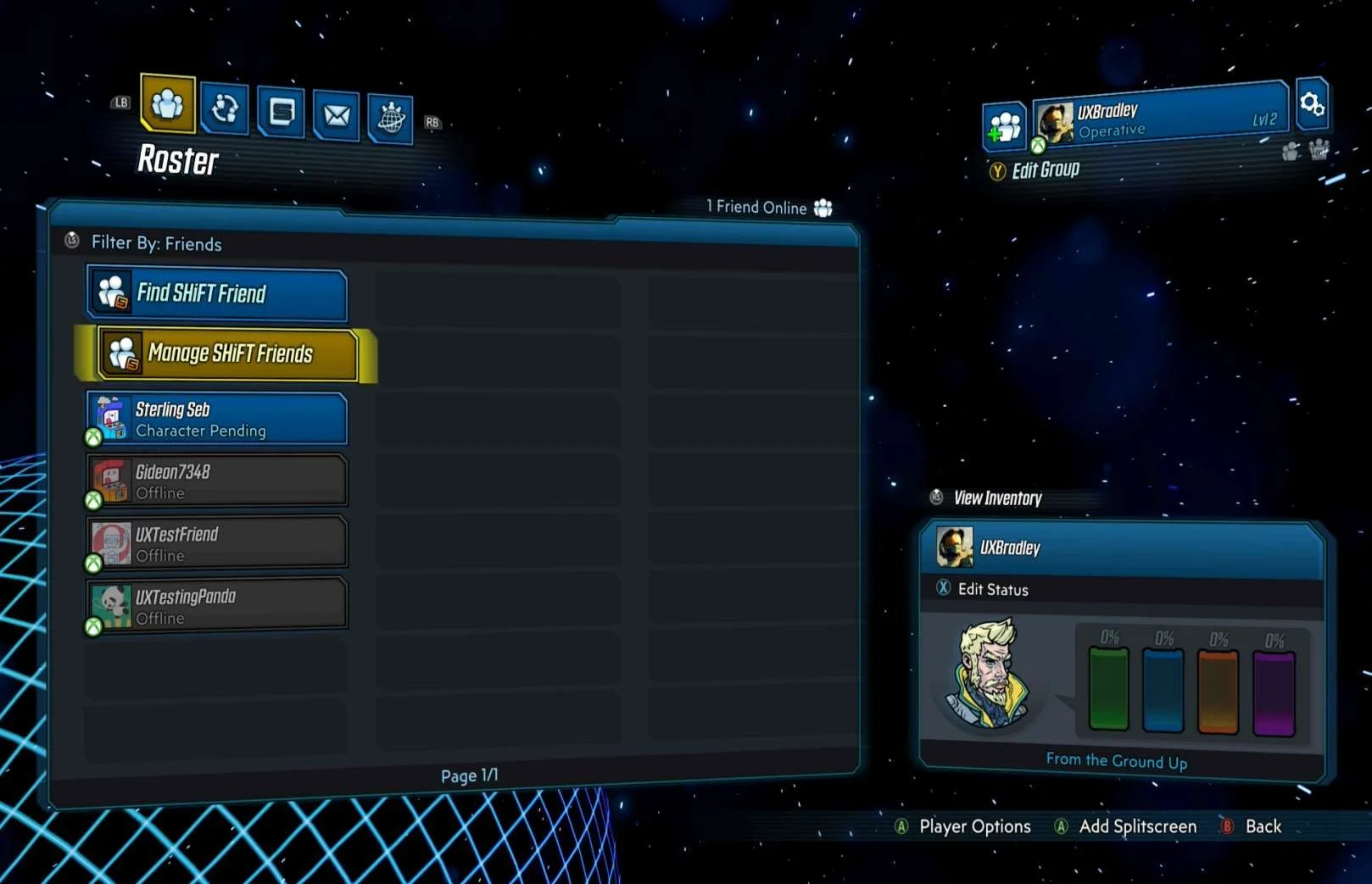 Social Features research screenshot