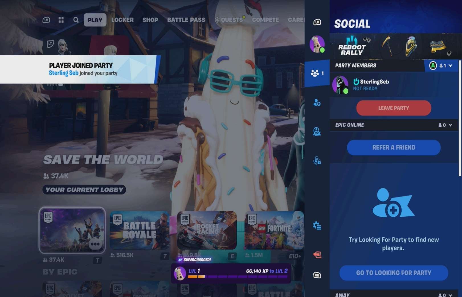 Social Features research screenshot