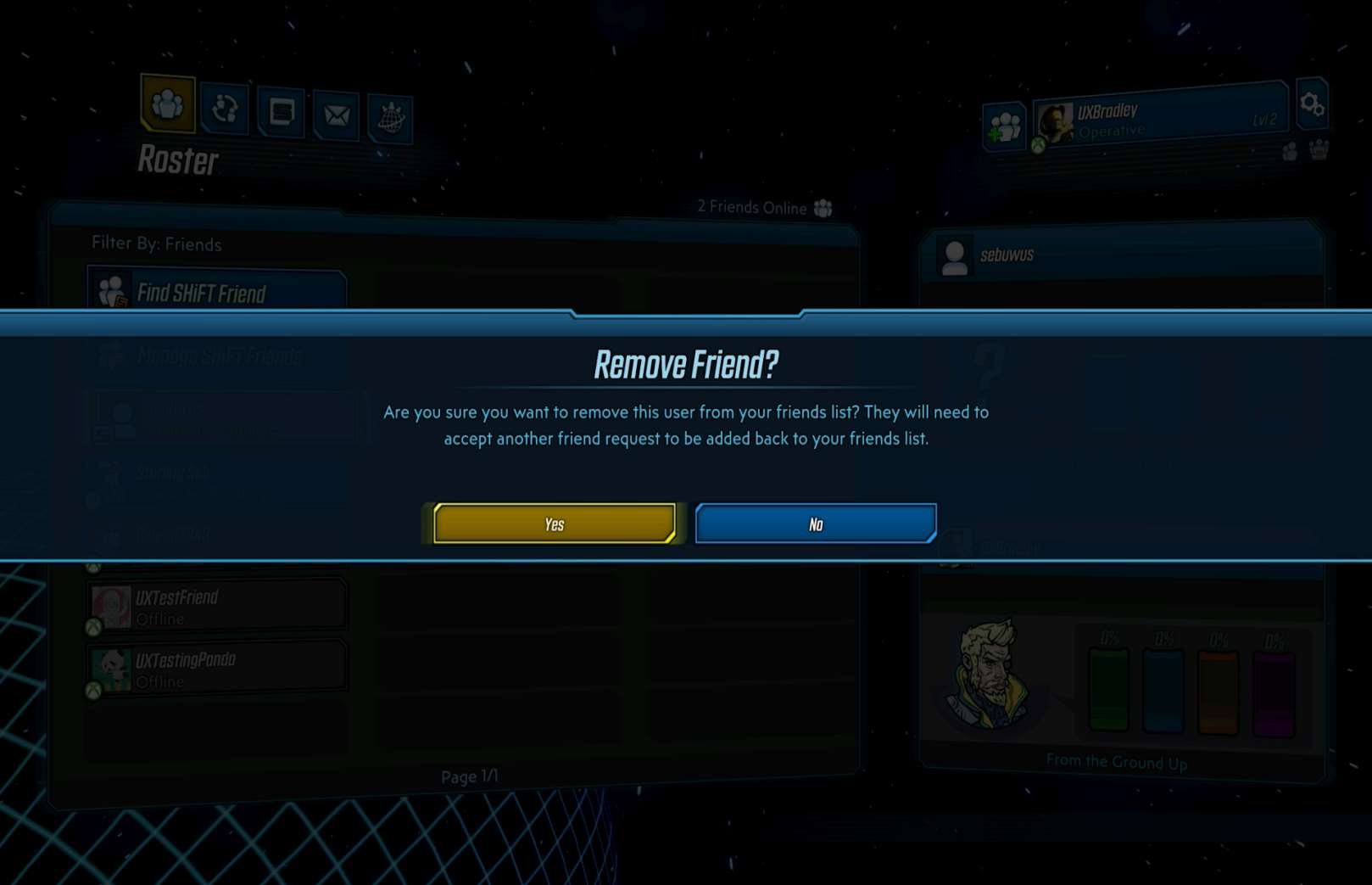 Social Features research screenshot