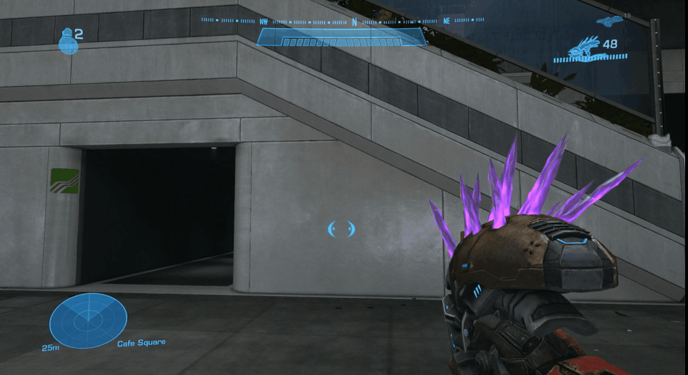 Halo Reach Xbox 360 Needler zoom