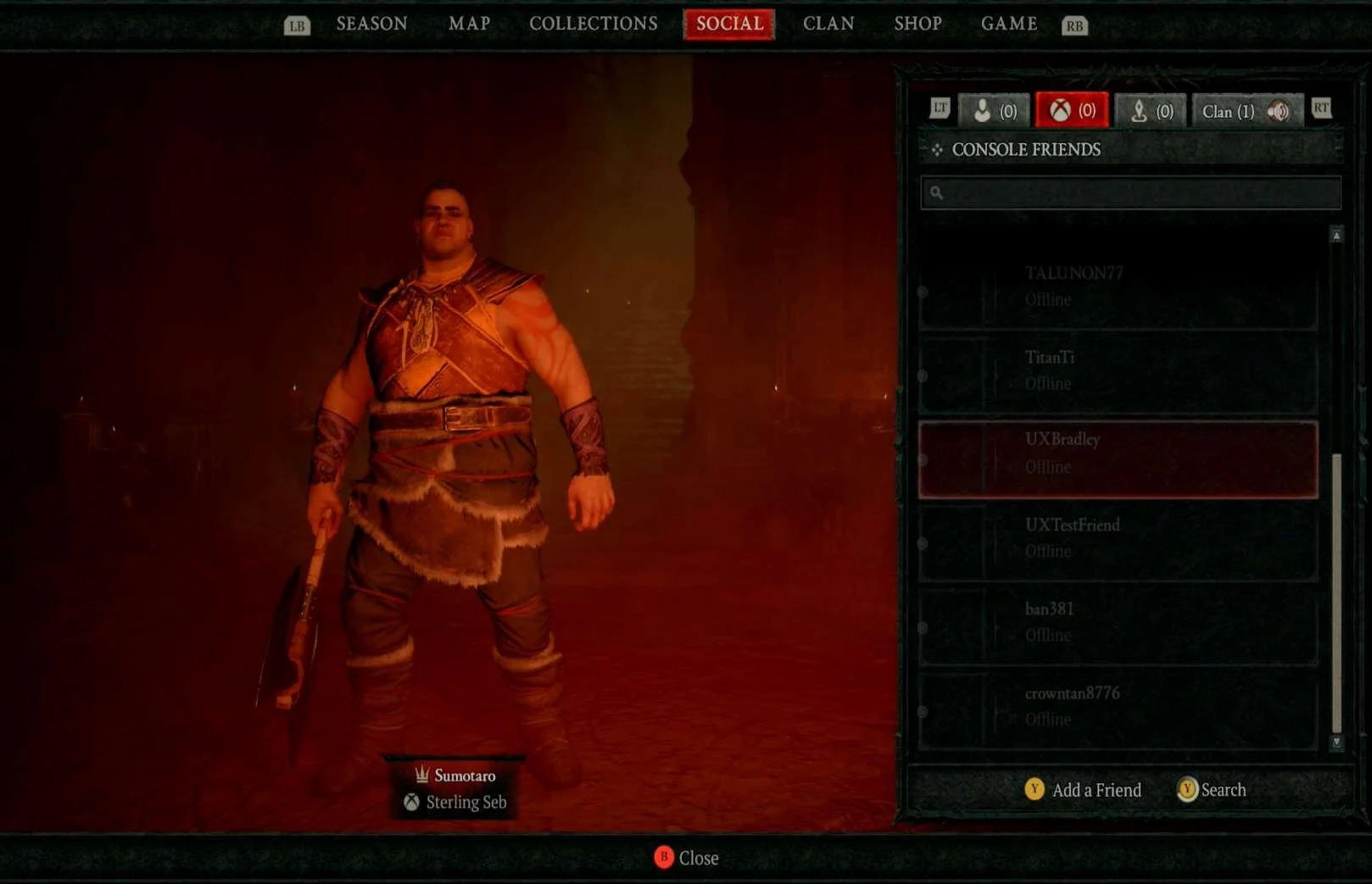 Social Features research screenshot
