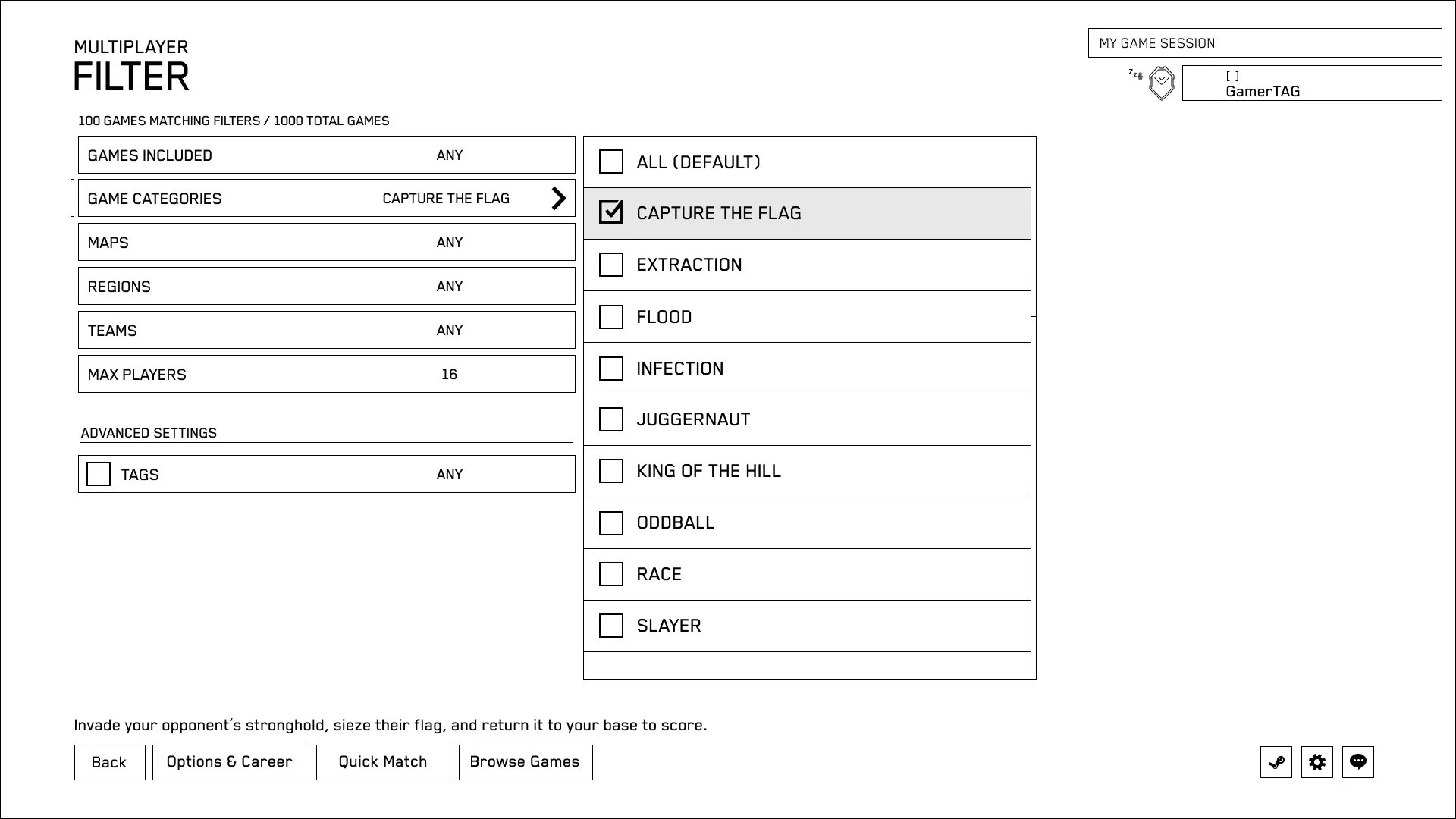 v05 PC Filters -_ Game Modes Singular Selection
