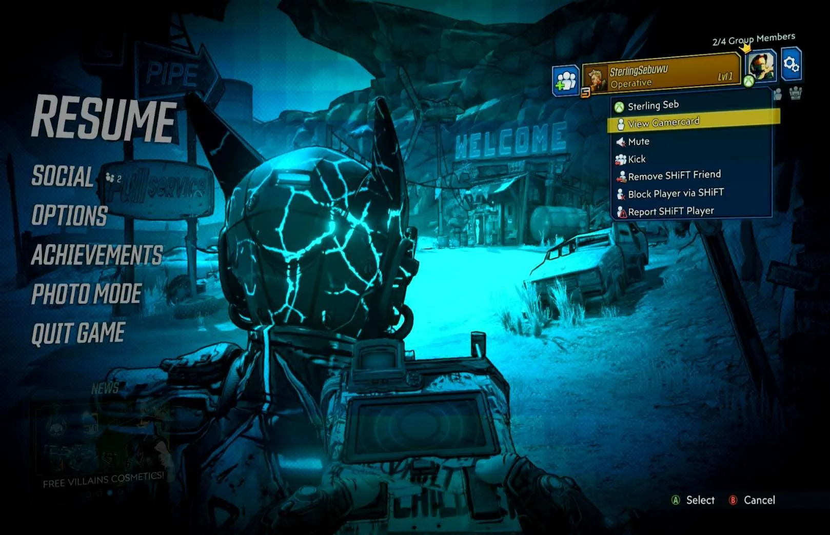 Social Features research screenshot