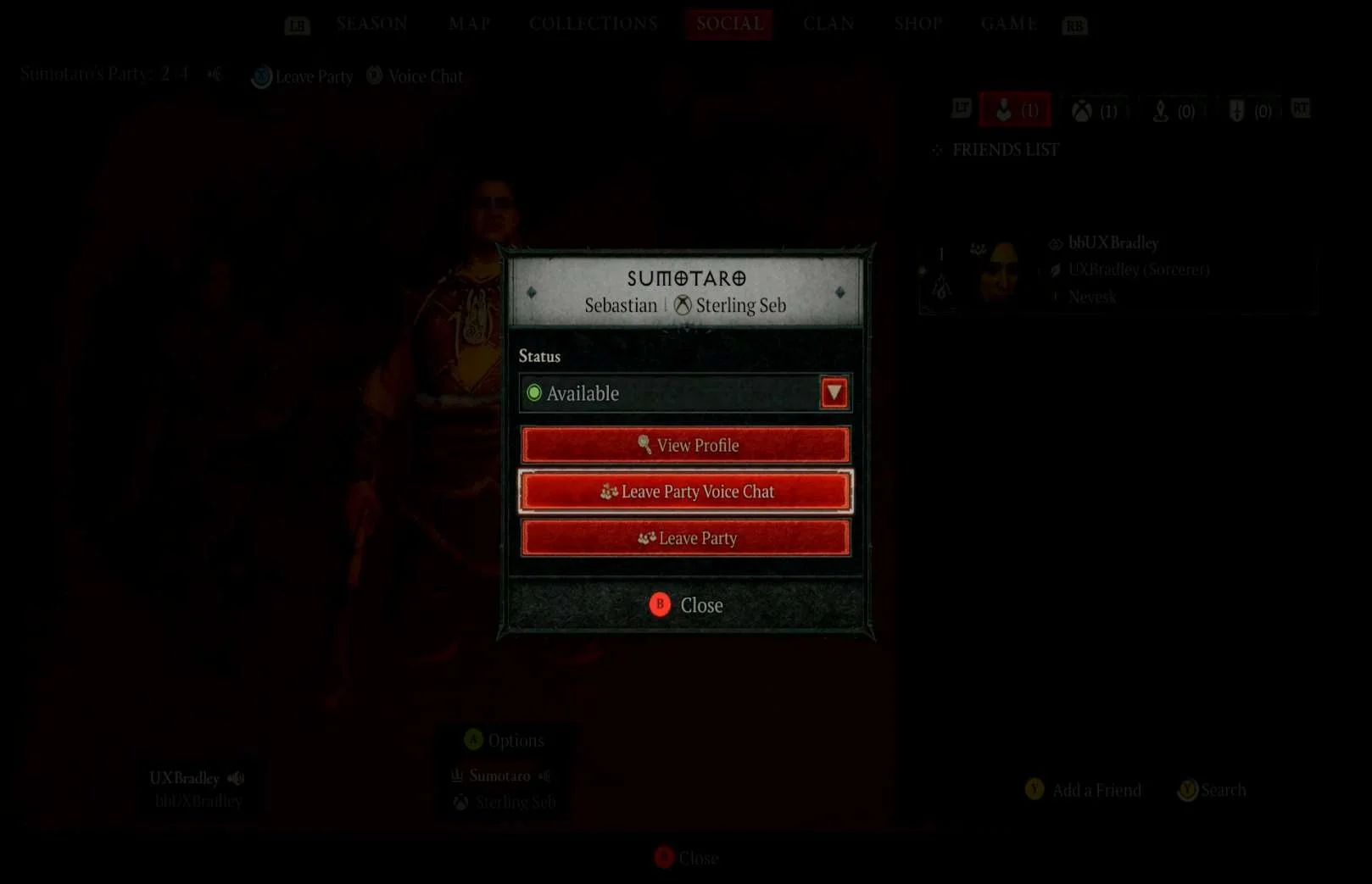 Social Features research screenshot