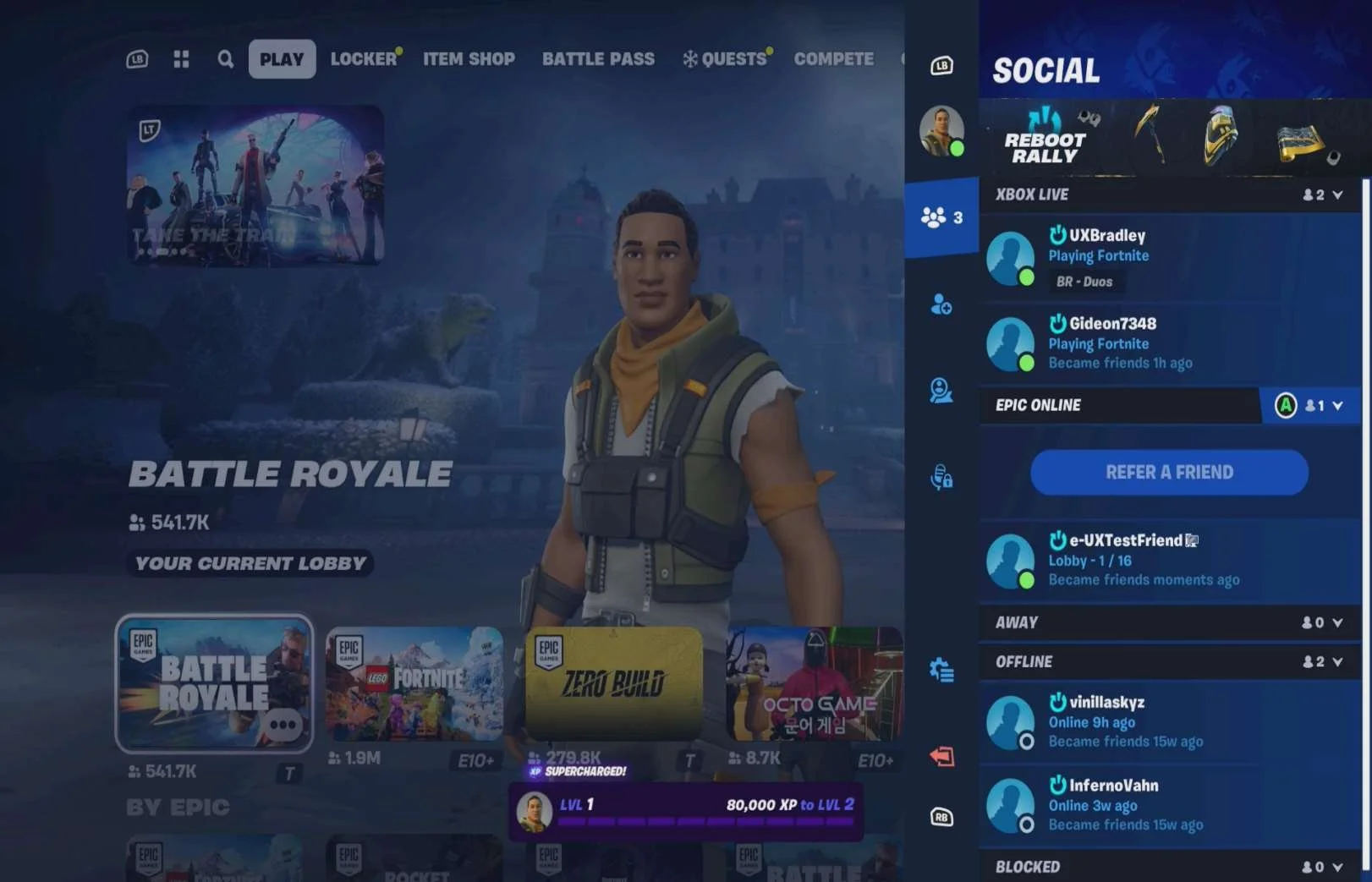 Social Features research screenshot