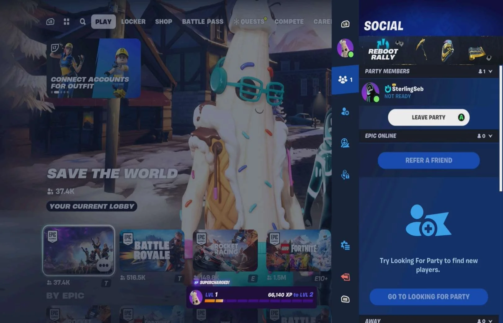 Social Features research screenshot