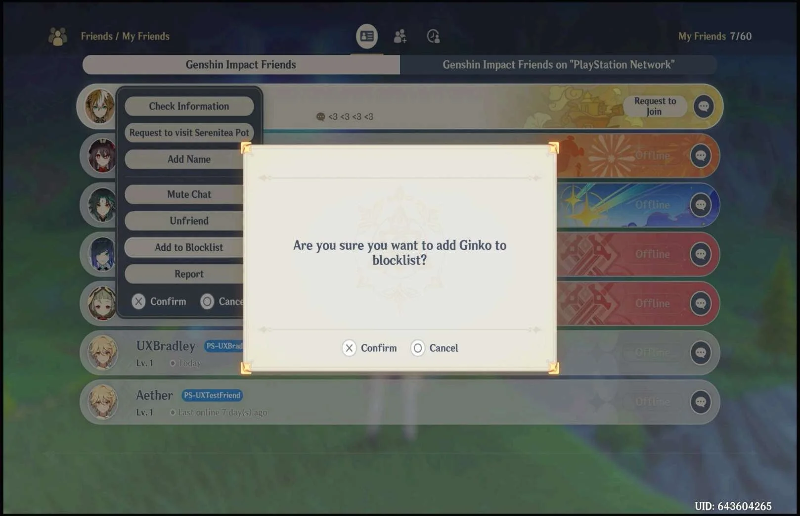 Social Features research screenshot