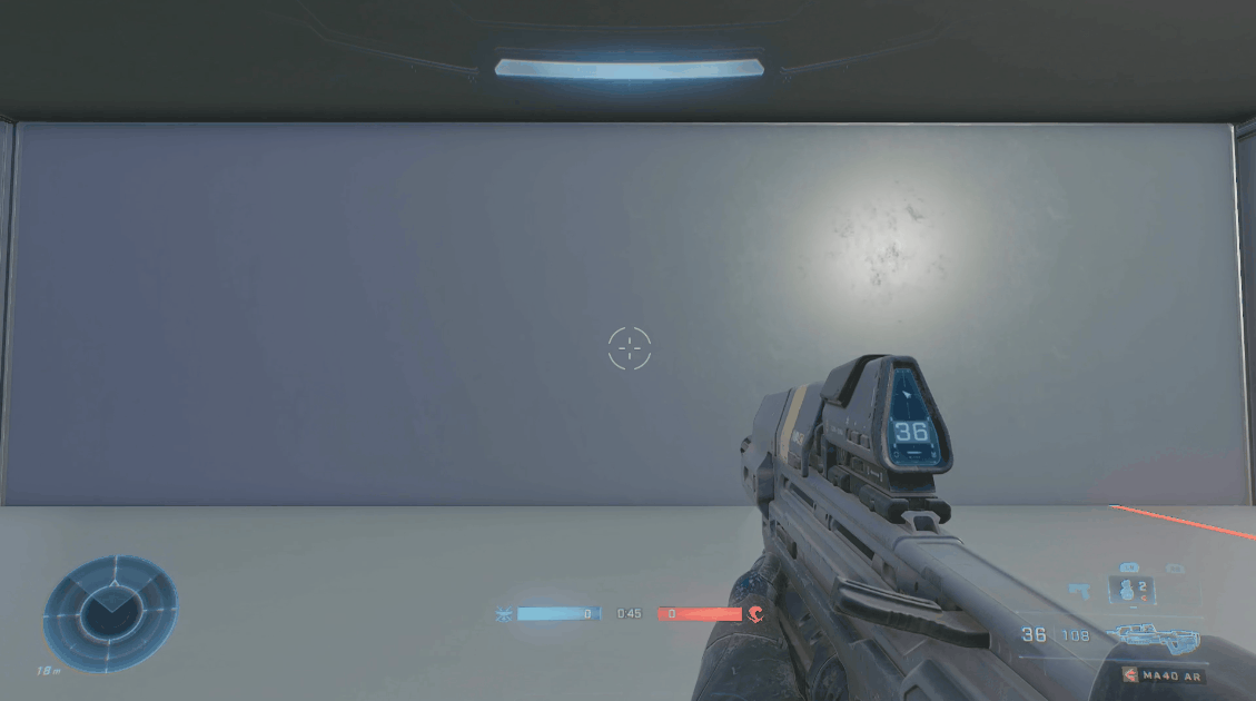Halo Infinite MA40 Assault Rifle ADS