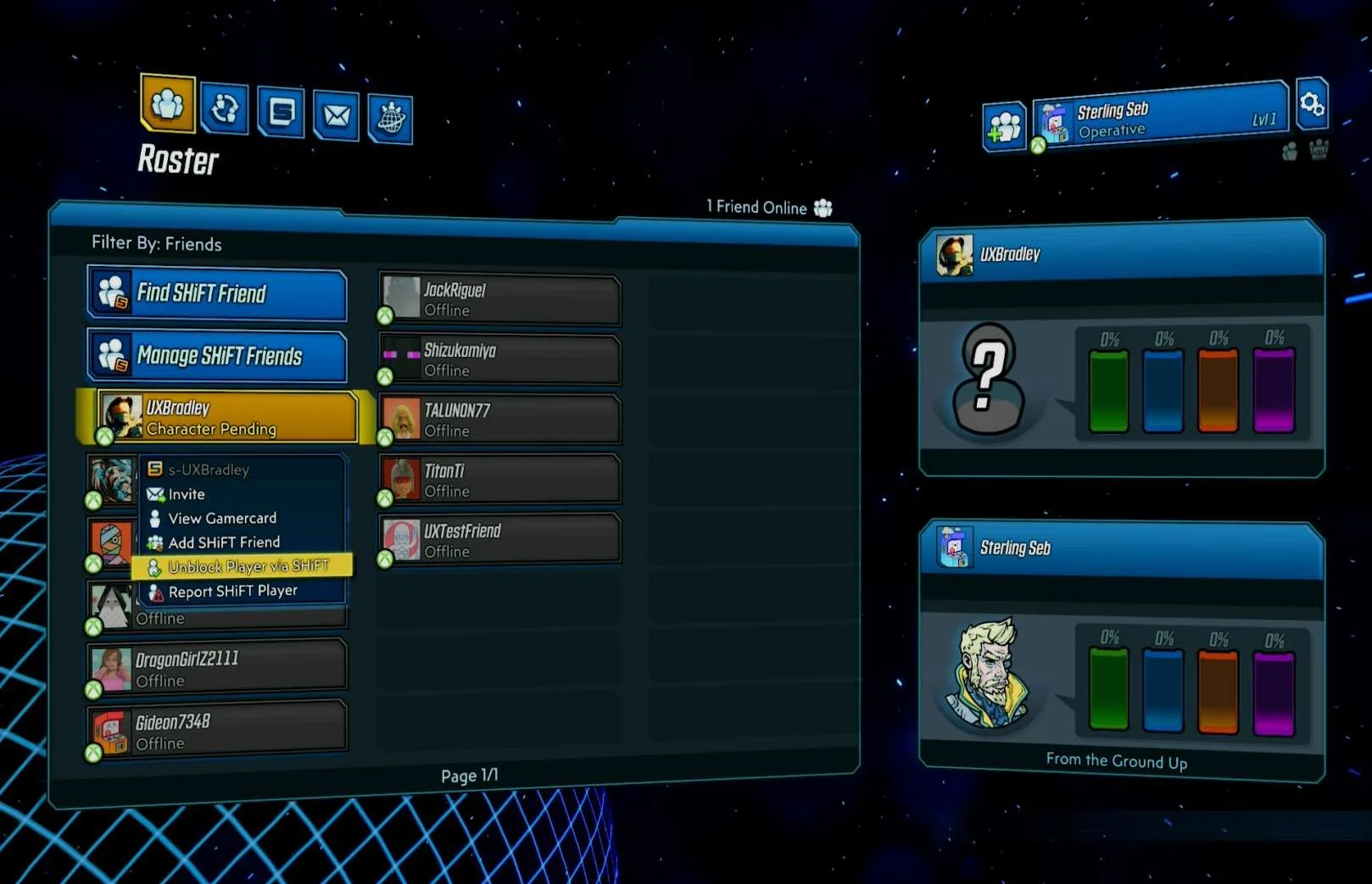 Social Features research screenshot
