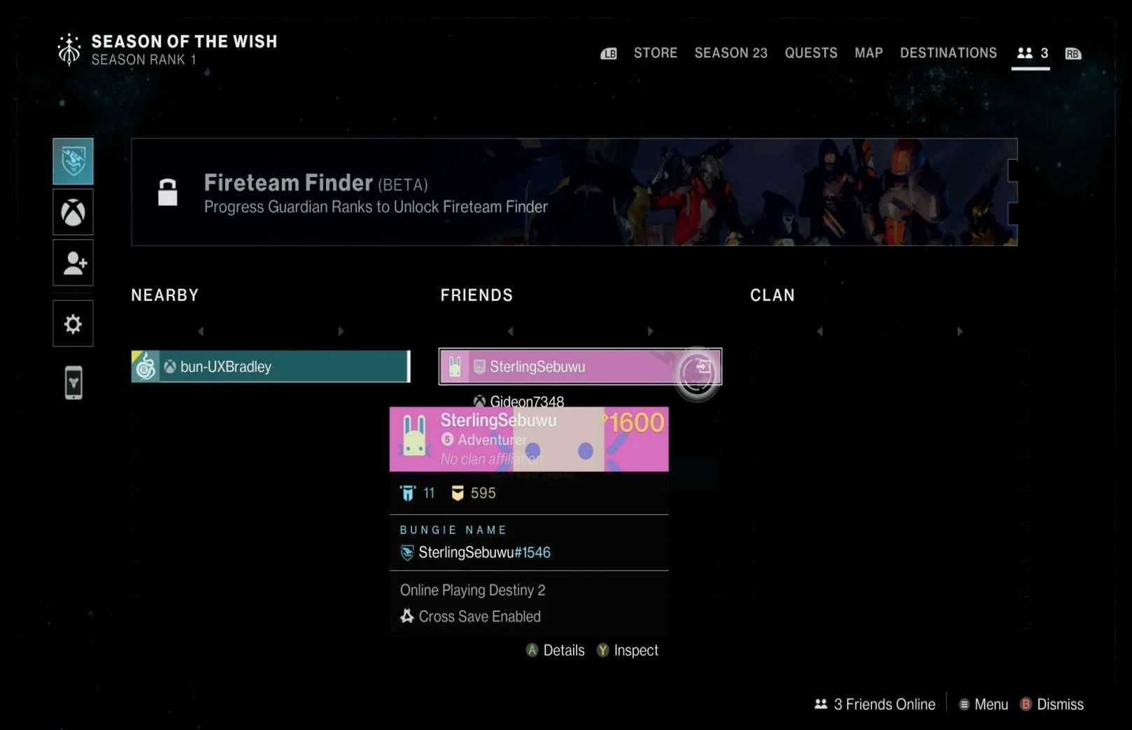 Social Features research screenshot