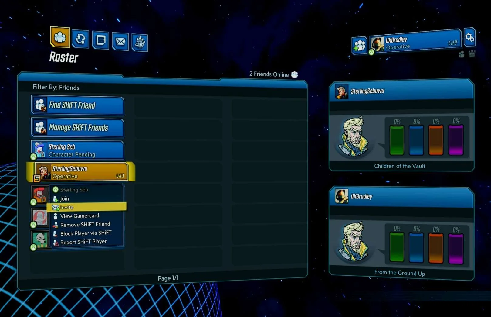 Social Features research screenshot