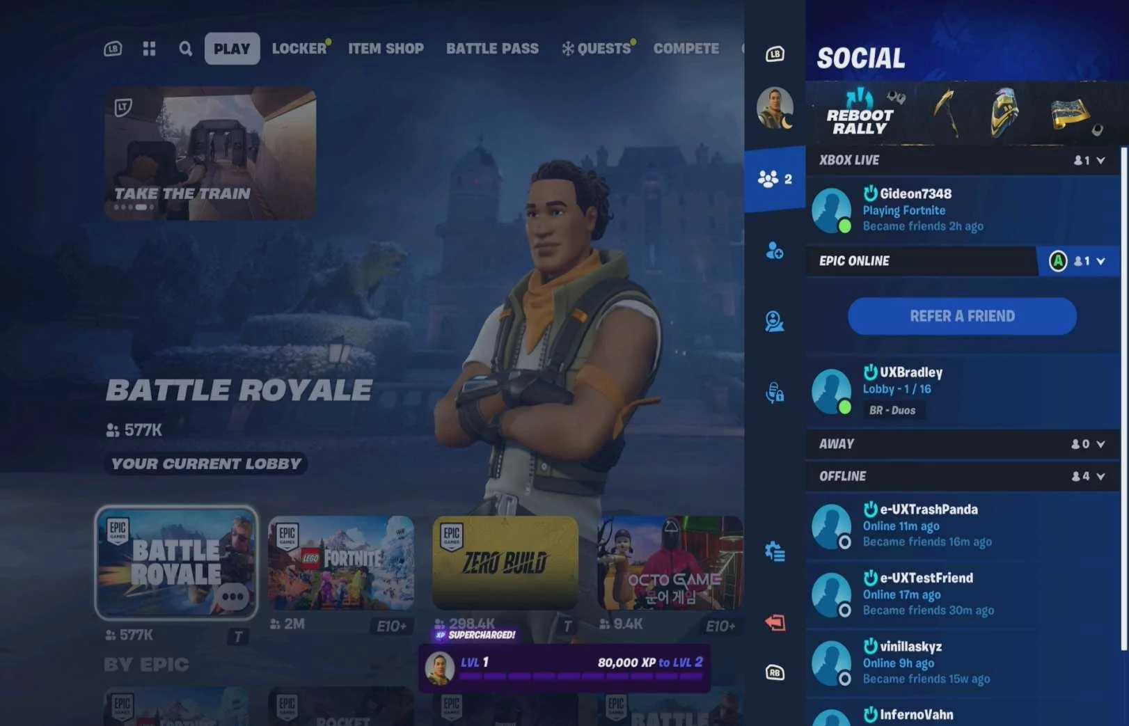 Social Features research screenshot