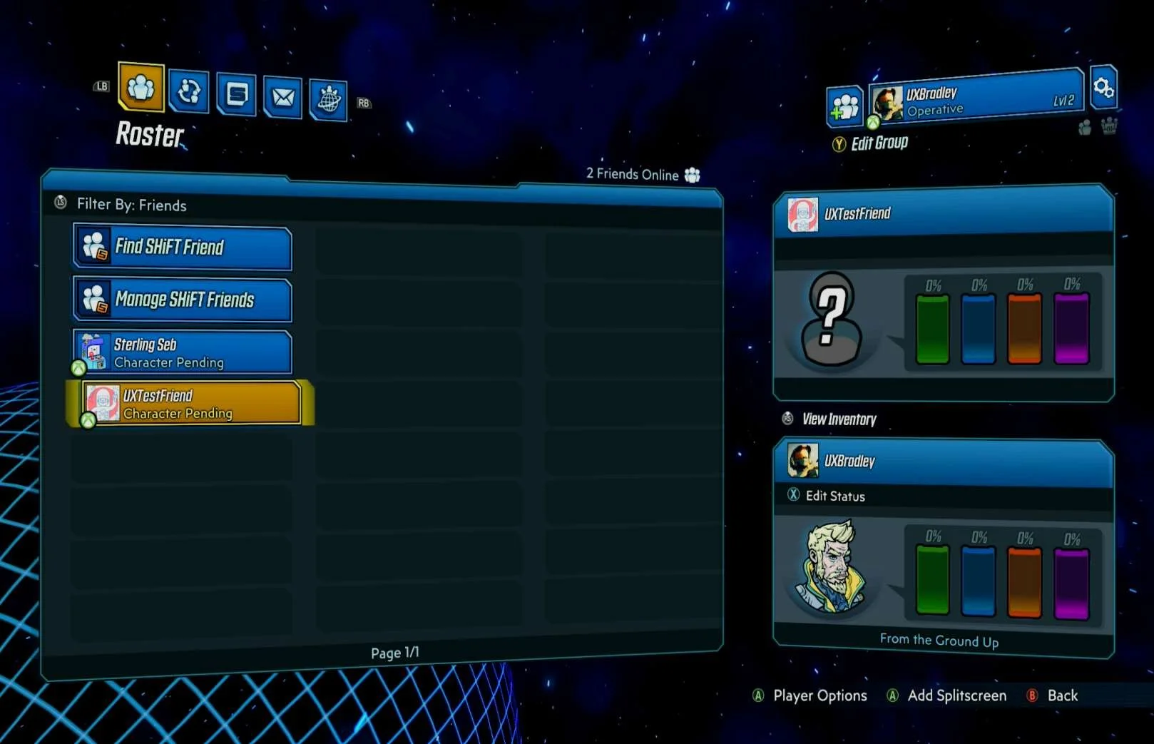 Social Features research screenshot